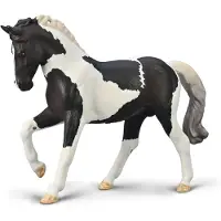 Collecta Tobiano-hengst-figur Grau Kinder Grau One Size