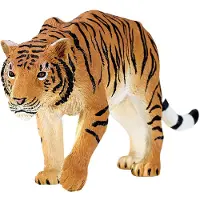 Mojo Fun : Jagender Tiger - handbemalte Figur