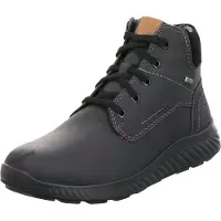 Jomos Herren Winterboots/ Stiefeletten/ Schnürboots Schwarz Rauleder Größe: 43