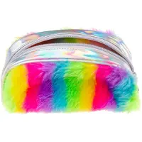 Duckiez Flauschiges Etui, Regenbogen-Design
