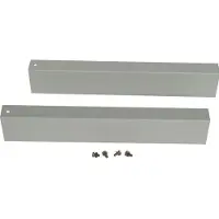 Eaton Sockel Seitenwand HxD 100 x 600mm Satz von 2 Grau - 114608