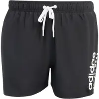 Adidas Badeshorts PERFORMANCE "ESSENTIALS LOGO CLX", Herren, Gr. S, N-Gr, schwarz, Obermaterial: 100% Polyester, Badehosen Badeshorts