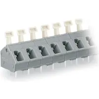 Wago 256-502 Leiterplattenklemme,Drücker,2,5 mm2,grau 256502 - 70 Stück