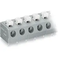 Wago 804-304 Leiterplattenklemme,Drücker,2,5 mm2,grau 804304 - 40 Stück