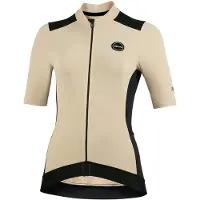 Nalini Singh - Women's Five Pockets Jersey - Radtrikot Gr S beige