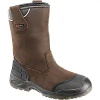 BAAK Sicherheitsschlupfstiefel Hercules S3 SRC WR EN ISO 20345 Gr. 44 braun