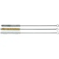 Lessmann Zylinderbürste mit Öse Ø 15 mm, Gesamtlänge 300 mm, Nylon PA-Besatz