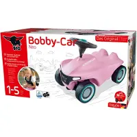 BIG Rutscherauto "Bobby-Car-Neo Rosé", rosa, Rutschautos, KinderB:30cm H:39cm T:57cm, Kunststoff, Rutscherauto, Made in Germany, B:30cm H:39cm T:57cm
