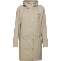 Ichi IHTAZI Damen Windbreaker Übergangsjacke Regenjacke Regenmantel mit Druckknöpfen Kapuze mit Kordelzug Eingrifftaschen Regular fit