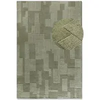 Home Collection Wollteppich "Wilhelmine", rechteckig, 10 mm Höhe, Läufer, handgewebt, Wolle, Natur, Wohnzimmer, Geometrie, Boho