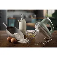 Ginza.se 1548/04, Handmixer, Grün, Kneten, Mixen, Tasten, Leiter, Edelstahl, 450 W