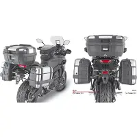 Givi Seitenträger Monokey PLO2159MK für Yamaha Tracer 9 2021- Unisexschwarz860 - Motorradzubehör - Motorradgepäck
