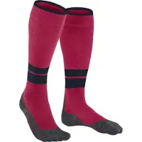 Falke TK Compression Energy Damen Wanderkniestrümpfe, 39-42, Rot, Schurwolle
