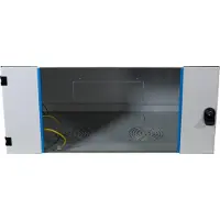 EFB Elektronik 102130GR.06 Fronttür für Wandverteiler 6HE, Glas, RAL7035 102130GR06