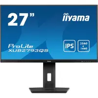 Iiyama ProLite XUB2793QS-B7, 68,6 cm (27"), 2560 x 1440 Pixel, Quad HD, LED, 1 ms, Schwarz