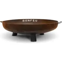 Bonfeu Feuerschale Cortenstahl BonBowl Plus 60 cm
