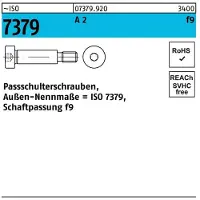Reyher ISO 7379 - Edelstahl A2 - 12 f9 M 10x20 - Paß-Schulterschrauben