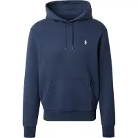 Ralph Lauren für Herren. 710907092002 Doppelstrick-Sweatshirt mit Kapuze marineblau (L), Lässig, Baumwolle, Langarm