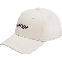 Oakley Apparel Kappe Herren 6 Panel Stretch Metallic Mist/Black (L/XL)