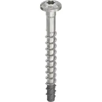 Heco MULTI-MONTI-plus Panhead, Rundkopf Betongewinde blank, Spitze phosphatiert