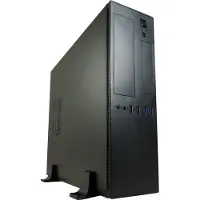 LC-Power LC-1406MB-TFX-ON, Micro Tower, PC, Schwarz, micro ATX, Mini-ITX, Metall, Kunststoff, Gaming