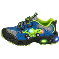 Lico Sneaker "Freizeitschuh Loader V Blinky", Jungen, Gr. 29, Textil, blau, Synthetik, Schuhe Sneaker