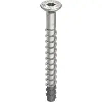 Heco MULTI-MONTI-plus F - Edelstahl A4 - 7,5x95 - Senkkopf - TX 30
