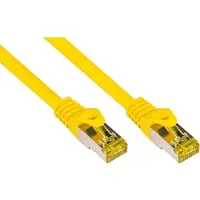 Kabelmeister SO-34595, 2 m, Cat7, S/FTP (S-STP), RJ-45, RJ-45, Gelb