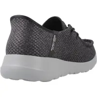 SKECHERS Slip-ins: GO WALK Max - Halcyon schwarz-grau 45