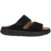 Hartjes Groove Pantolette 122.1221/3001.00 Weite H Schwarz Velourleder 41