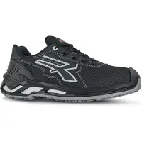 U Power ZORBI, Sicherheitsschuhe, leichte, durchtrittsichere Unisex-Turnschuhe, Bastsohle, Infinergy-Einsatz, mit Aluminium-Zehenkappen - Black Blue 45