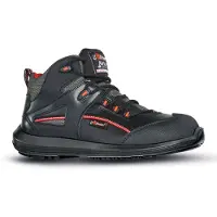 Upower Sicherheits-Hochschuh TEAK ESD S3 SRC, Farbe:schwarz, Größe:43