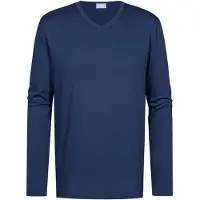 Mey Langarm-T-Shirt Serie Solid Night Neptune | Größe XXL