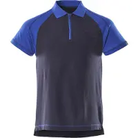 Mascot Polo-Shirt mit Brusttasche Image 50302, Farbe:marine/kornblau, Größe:M