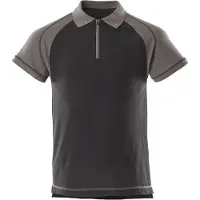 Mascot Polo-Shirt BIANCO mit Brusttasche IMAGE 50302 Gr. M schwarz/anthrazit