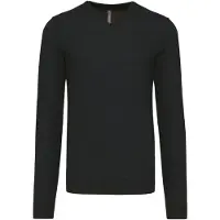 Kariban Herren V-Ausschnitt Pullover K965 Gr. XL black
