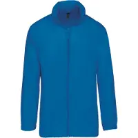 Kariban Herren Windbraeker Softshell Jacke Regenjacke Windjacke, Größe:2XL, Farbe:Tropical Blue