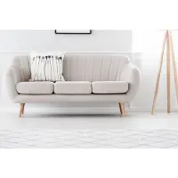 Me gusta "Vivica 200" rechteckig 20 mm Höhe besonders weich durch Microfaser, Wohnzimmer