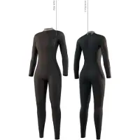 Mystic Brand Flatlock 3/2 Mm Neopren-anzug Mit Langen Ärmeln Und Reißverschluss Am Rücken Für Damen
