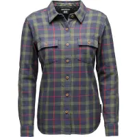 Black Diamond W Project Twill LS Shirt charcoal-tundra (9648) MED