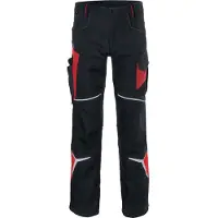 Kübler BODYFORCE Hose schwarz/mittelrot 98 - 2225 5302-9955-98 - schwarz/mittelrot