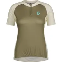 SCOTT Jersey W's Endurance 20 SS hay green/cotton white (8008) L