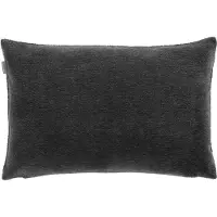 Set One By Musterring Dekokissen "Match", grau (anthrazit, unifarben), B:58cm L:38cm, Polyester, Dekokissen_Sitzkissen_Kissenhüllen, Dekokissen, mit Chenilleoptik