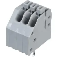 Wago 250-403 Leiterplattenklemme,Drücker,0,5 mm2,grau 250403 - 130 Stück