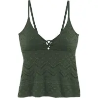 LASCANA Tankini-Top "Omara" mit Lochstickerei