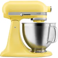 KitchenAid Küchenmaschine 5KSM195PSEBT 4,7L Buttergelb kippbarer Motorkopf