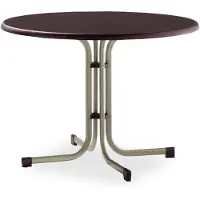 Sieger Boulevard runde Klapptische Stahlrohr/Mecalit Pro Ø70 cm bis Ø100 cm