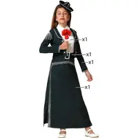 Atosa Mariachi Mädchenkostüm