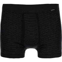 Ammann Boxershorts "Short mit Eingriff Day Classic / Jeans Feinripp", (1 Stück St.)