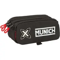 Safta Munich Vulcan Big Triple Mäppchen Schwarz Mann Schwarz One Size